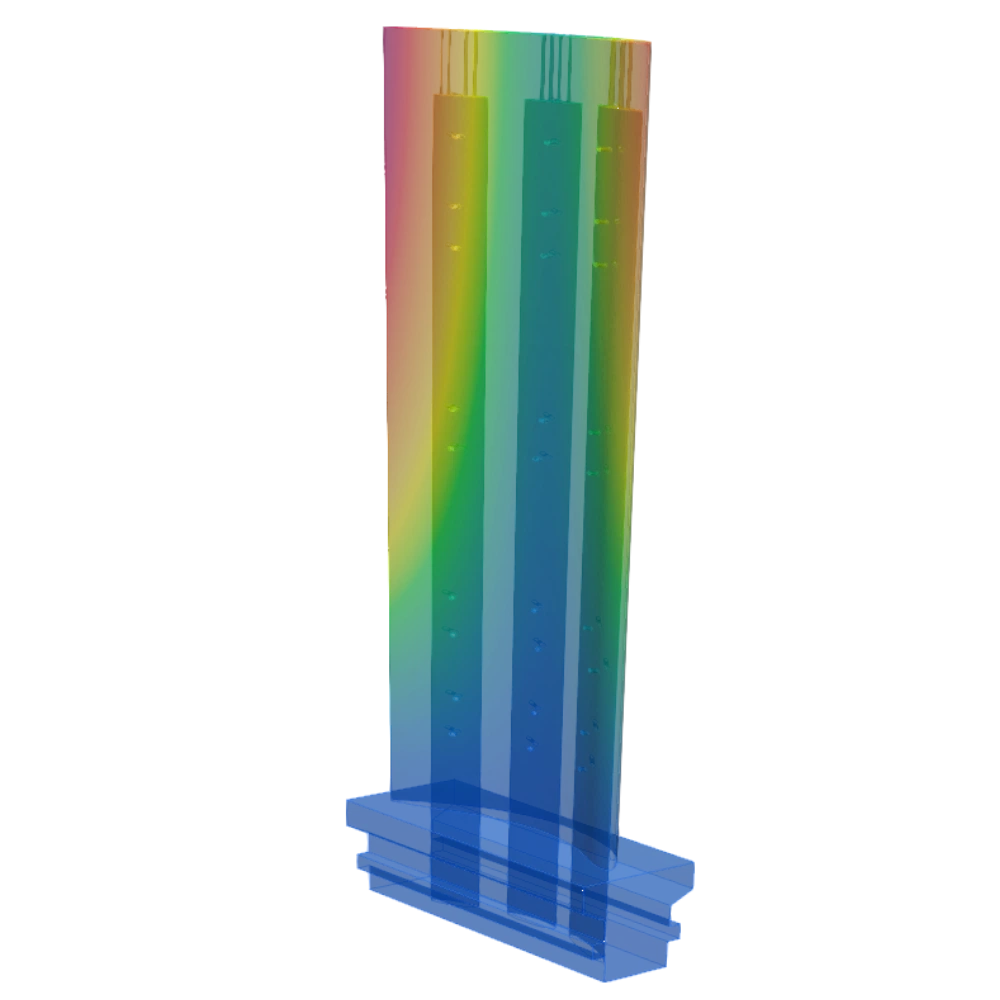 Topology optimisation diagram - optimal material layout