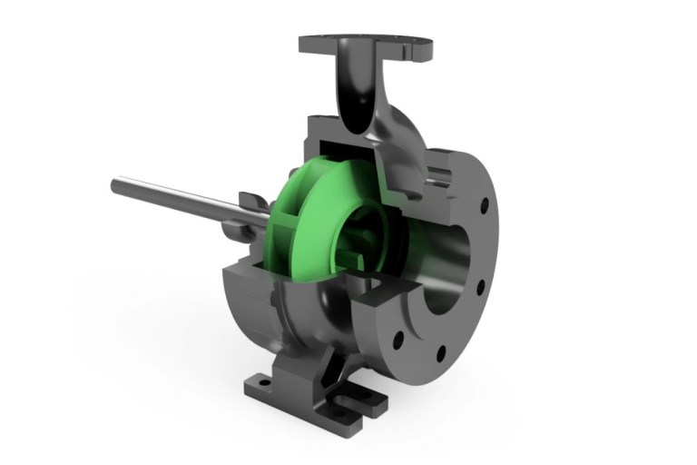 Centrifugal pump impellers operate under combined steady and dynamic loading